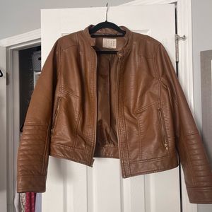Tan Leather Jacket